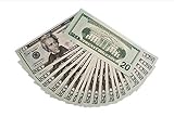 AL'IVER Fake Money $2,000 Prop Money ,Copy Money, Realistic Double Sided Money,100pieces Education, Fun, Play, Gifts