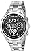 Michael Kors Women's Access Runway Touchscreen Watch with Stainless Steel Strap, SilverTone, 18 (Model: MKT5044)