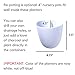 Rounded Melamine Wall Planters, White, Set of 6thumb 2