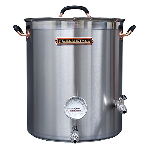 Northern Brewer Edelmetall Bru Kettle with Valve, Whirlpool Port and