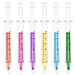 Hxytech® 12pcs Syringe Highlighter Fluorescent Needle Pen Precision Crossed Stationery Watercolor Pens with 6 Colors