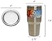 Ziggy V Stainless Steel Insulated Tumbler 30oz, Double Wall Vacuum Insulated Travel Tumbler 18/8 Stainless Steel with Lid