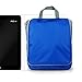 LAVIEVERT Toiletry Bag/Portable Travel Organizer/Household Storage Pack/Bathroom Makeup or Shaving Kit with Hanging for Business, Vacation, Household - Blue