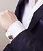Brown & Silver Button Covers - The Cufflinks for Shirts with Buttons