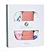 Little Remi Premium 100% Bamboo Muslin Swaddle Blanket (Floral 3 Pack)