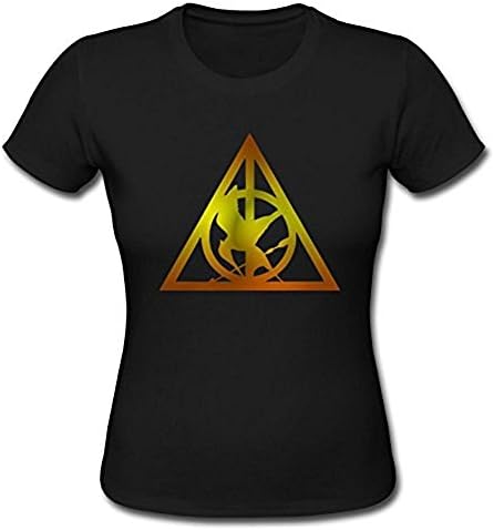 Custom Hunger Games Harry Potter Teen Girl's Cotton Tee Shirt
