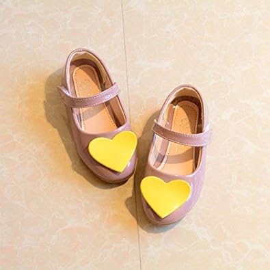 Amazon Zzxq12 子供靴 女の子 パンプス 履きやすい ガールズシューズ キッズシューズ 革 16 17 18 19cm センチ 結婚式 子供靴 秋 ベビーシューズ キッズシューズ 靴 フォーマル こども くつ ドレスシューズ かわいい ハート柄 黒 Zzxq12 ドレスシューズ