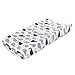 Just Born High Seas Nautical Changing Pad Cover, Grey/Blue Whales