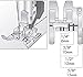 NGOSEW Seam Guide Foot for PFFAFF Sewing Machines with IDT System #820772096