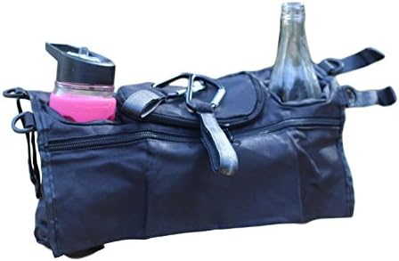 AirGo Products Stroller Console and Organizer with Cup Holders for Your Stroller, Includes Bonus 2 Hooks