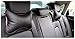 CAMTOA 2PCS Car Neck Pillow (Soft Version) Lovely Breathe Car Auto Head Neck Rest Cushion Headrest Pillow Pad (Black)