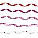 Supla 5 Rolls Red Hearts Printed Curling Ribbon Trim Decorative Party Balloon Ribbons Curling Ribbon Spools Gift Wrapping in Red Fuchsia Pink White 0.2