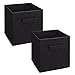 ClosetMaid 8298 Cubeicals Fabric Drawer, Black, 2-Pack