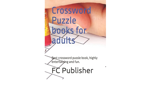 Best Crossword puzzle books for adults Vol. 1: Best crossword ...