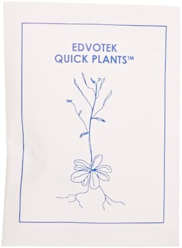 Edvotek 1258 Quick Plant Variegated Leaf Coloring Seeds (Pack of 300)
