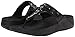 FitFlop Women's Biker Chic Flip Flop, All Black, 7 M US