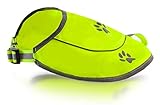Dog Safety Reflective VestDog Safety Reflective Vest -Hunting Waterproof Yellow Vest for Best Visibility at Day and Night with Claps, Connectors Comfortable Adjustable Size Size M - Yellow Color