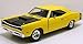 Motor Max New 1:24 W/B American Classics Collection - Yellow 1969 Dodge Coronet Super BEE Diecast Model Car
