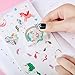 32 Packs Unicorn Flamingo School Supplies, Kicpot Gel Pen Set & Flamingos Clip Unicorn Stickers Kawaii School Supplies for Girls Stationery