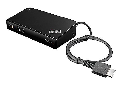 Lenovo ThinkPad Onelink Plus Dock ( 40A40090US , USA Retail Sealed and Packaged ) Includes 2 Prong 90w Ac Adapter