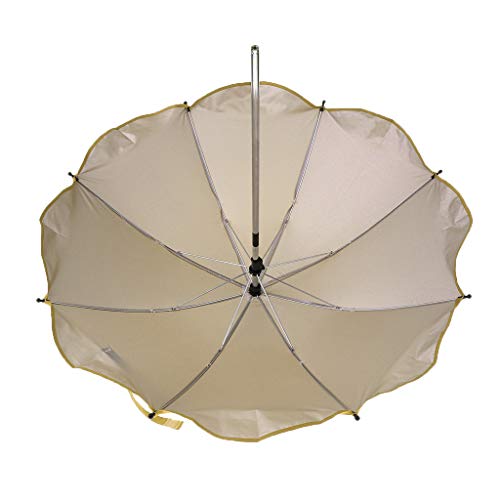 image for Prettyia Heavy Duty Beach Umbrella Clamp-on Sun Protection Parasol All