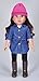Kindred Hearts Dolls Serena Hair and Hazel Eyes PVC Girl Doll, 18
