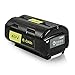 Amityke 40V 6.0Ah Lithium-ion battery Compatible with Ryobi OP4026A OP4050 High Capacity battery with Onboard Fuel Gauge