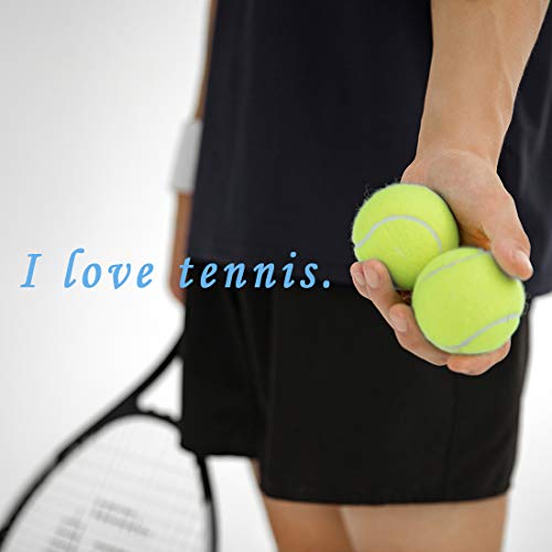 CHOORO Tennis Player Gifts 3D Mini Tennis Racket and Tennis Ball Keychain Set Tennis Gift for Tennis Lovers/Tennis Team/Tennis Coach (Tennis red)