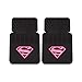 Supergirl DC Comics Shield Logo Car Truck SUV Front & Rear Seat Rubber Floor Mats - 4PC