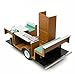 Shasta Airflyte 15' Camper Trailer Green for 1/24 Scale Model Cars and Trucks 1/24 by Greenlight 18227