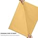 HBlife 10.5x16 inches Kraft Bubble Mailers Self Seal Padded Envelopes, Pack of 25