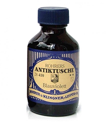 Rohrer & Klingner Traditional Drawing Indian Ink Blauviolett (Blue Violet) 100ml