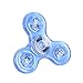 Leezo Crystal LED Hand Spinner Tri Fidget Tri-Spinner Glow in the Dark 3 Modes Light Up EDC Focus/Anxiety Toy for Kids/Adults