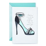 Hallmark Signature Collection Feminine Birthday Card: Fabulous is a Lot Like Perfect Except Less Boring and More Fun