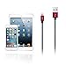 AUKEY Lightning Cable, 3.3ft Apple Certified and Braided Exomesh Cable for iPhone 7, 7 Plus, 6S, 6 Plus, iPad Pro and More