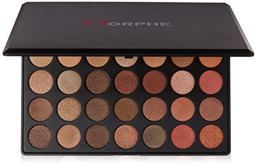 Morphe Brushes - 35OS - 35 Color Shimmer Nature Glow Eyeshadow Palette by Morphe Brushes