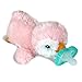 RaZbaby RaZbuddy JollyPop Pacifier Holder w/Removable Baby Pacifier - 0m+ - BPA Free - Pink Penguin, 1 Count (Pack of 1)