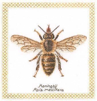 Thea Gouverneur Bv Honey Bee Cross Stitch Kit