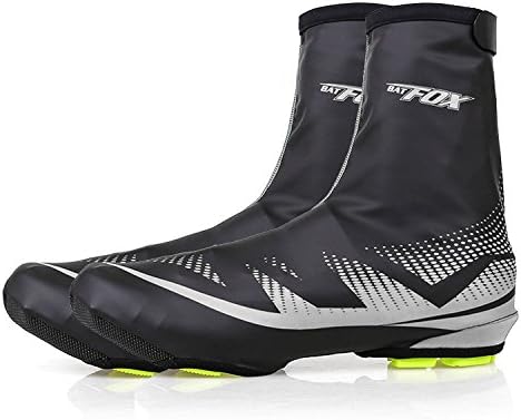 DeepCamp Cycling Shoe Covers Full Toe Cover Waterproof Warmer Overshoes Road or Mountain Bike Shoes Winter Cycling Toe Cover (Sliver)