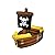 Beistle Party Decoration Accessory Inflatable Pirate Ship Cooler 3' 3"W X 33"H Pack Of 1