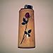Long Stemmed Rose Lighter Case Holder Sleeve Cover Fits Bic Lighters
