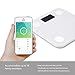 YUNMAI Smart Scale, Body Fat Scale with Free APP Body Composition BMI Monitor Analyzer with Large Display, Work with iPhone 8/iPhone X(10)