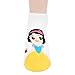 Socksense Animation Character Disney Series Women's Original Socks (Princess_5pairs), One Size