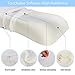 Memory Foam Pillow for Bed Sleeping, Orthopedic Cervical Pillows for Women Men Optimal Comfort and Neck Support Pain Relief with Removable Zippered Pillow Cover, Ergonomic Ingot Pillow
