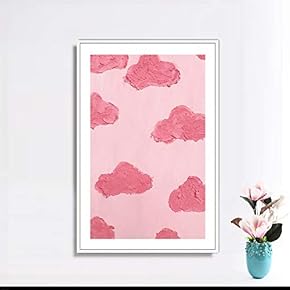 Framed for Living Room Bedroom Colorful Vase for