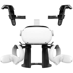 KIWI design VR-standaard, Displayhouder Compatibel met Quest 2 Headset en Houder voor Controller Compatibel met Quest…