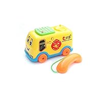 F_Gotal Toys for Boys Girls Clearace - Baby Kids Toddler Educational Toys Music Cartoon Bus Phone Learning Toys for Kids Child Adults Gifts