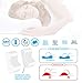 ZG Home Queen Memory Foam Pillow, Neck Pillow, Cervical Pillow for Neck Pain, Orthopedic Contour Pillow for Back, Side, & Stomach Sleepers (24”x15”) Queen Size with Hypoallergenic Pillowcase