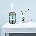 COOSA Essential Oil Diffuser - 250ml Ceramic Pentagram Aromatherapy Cool Mist Humidifier with 7 Color Changing Waterless Auto Shut-Off for Home,Office(Light Green) (Elephant)…