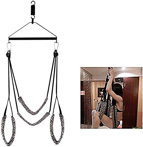 ZCXZY Multi-Purpose Swing&S Swing Set Adult Rotating Swing Supports 360 Rotation and Deluxe 800 Lb. Load Capacity - Height Adjustable - Easy to Install ZCXZY